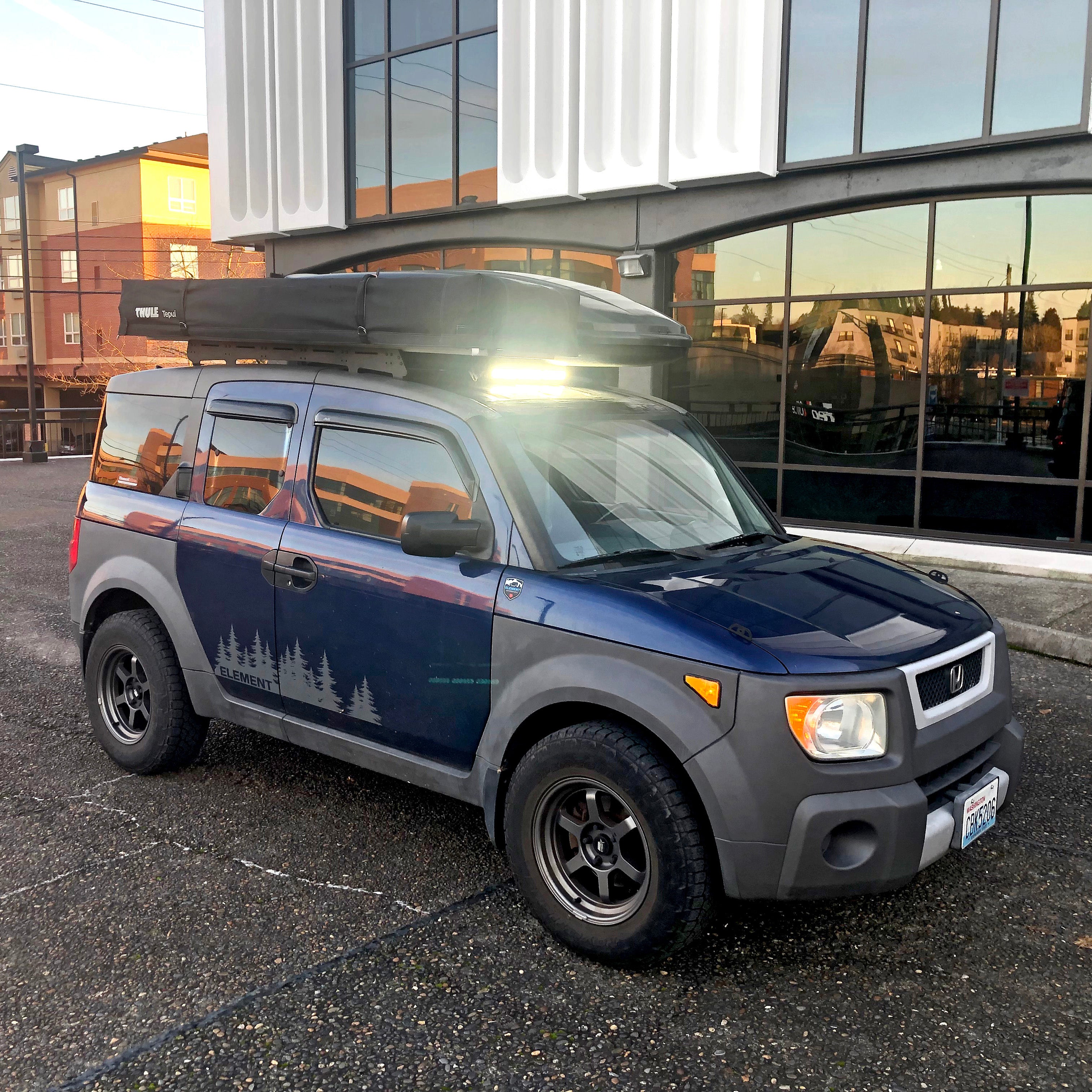 Honda element shop light bar