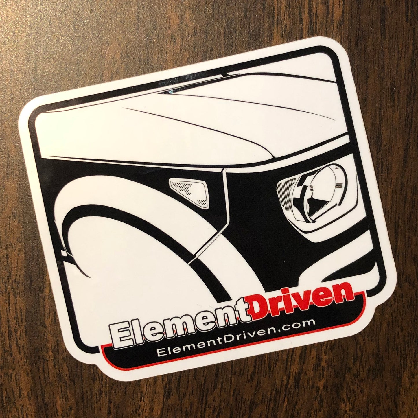 ElementDriven Graphic Logo Window Sticker