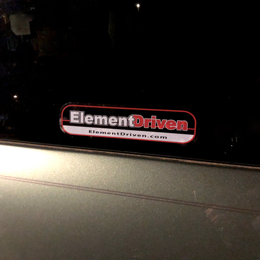 ElementDriven Window Sticker