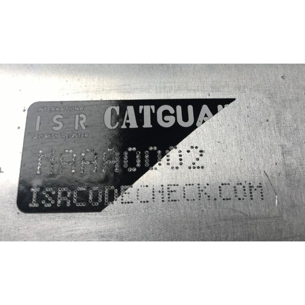 Catalytic Converter Label ID System